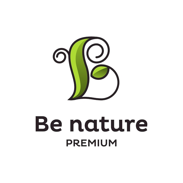 Vector be nature logo