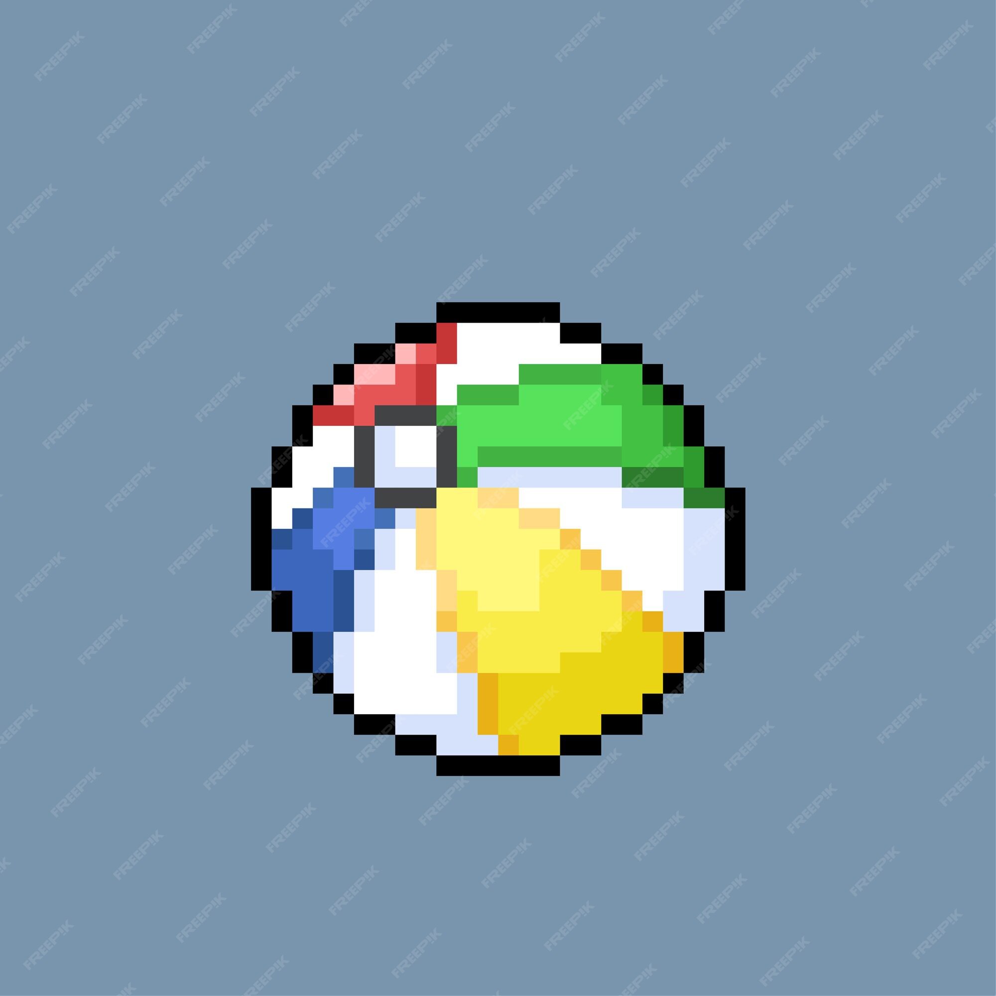 Pokeballs contest pixel art