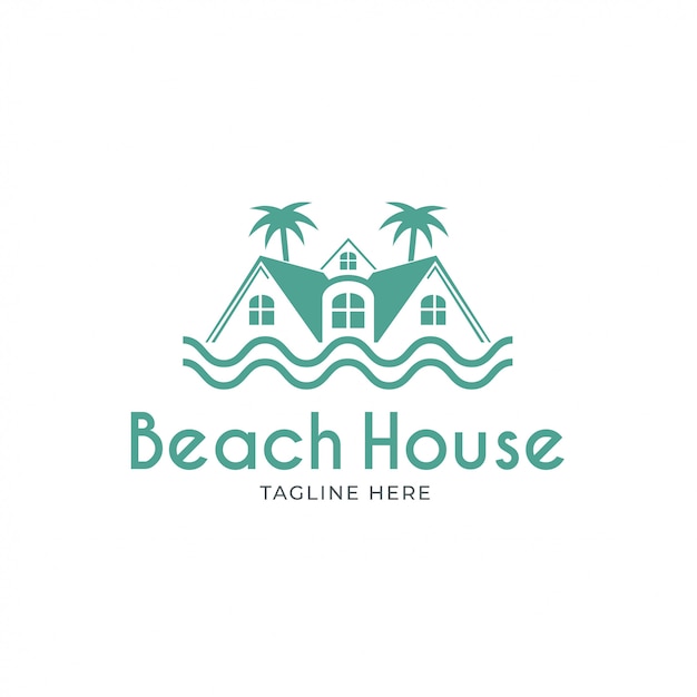 Beach house logo