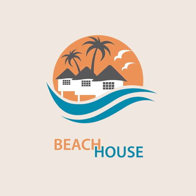 beach house logo