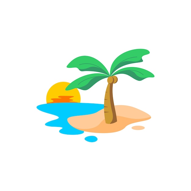 Beach illustration