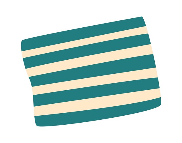 Beach striped towel