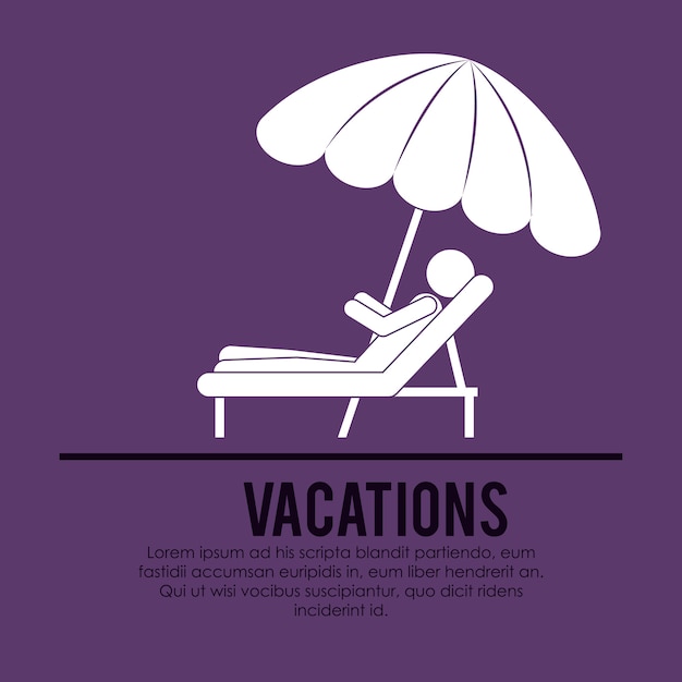 Beach vacations design