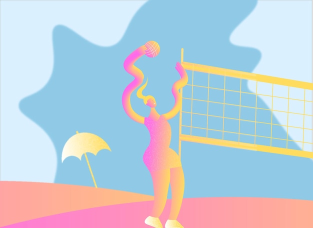 Beach volleyball