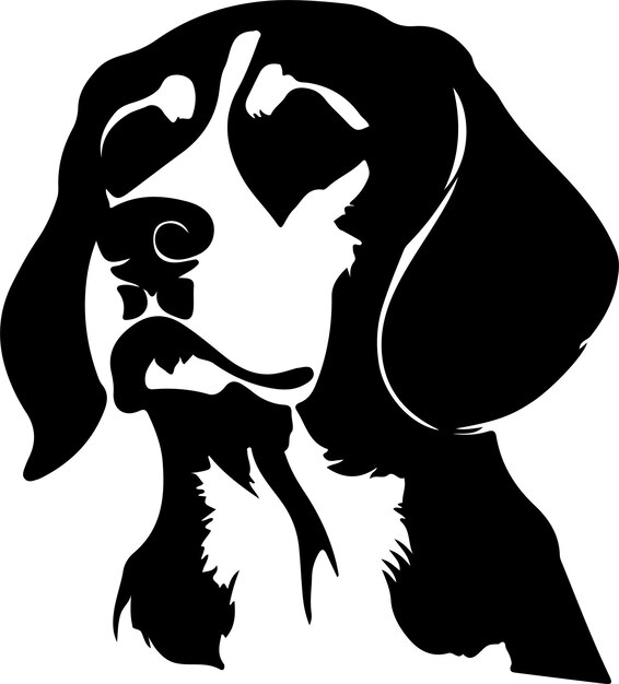 Vector beagle silhouette