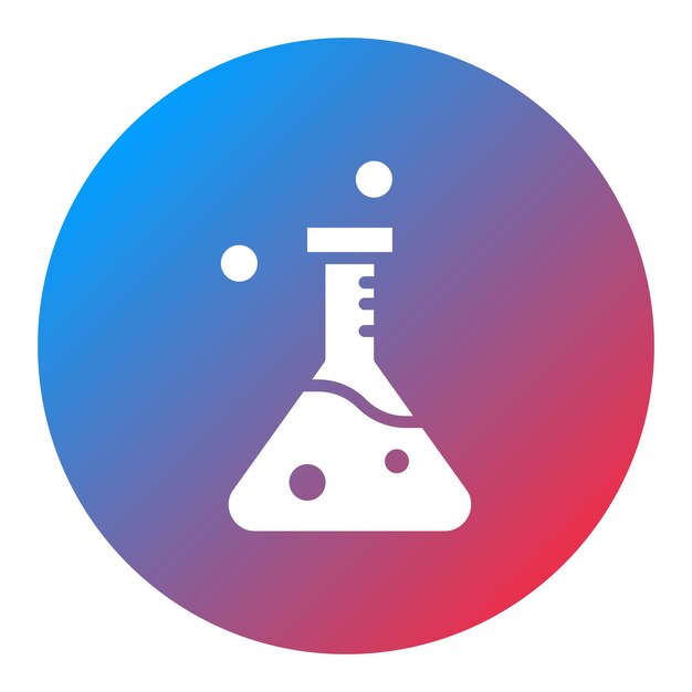 Beaker icon vector afbeelding Kan worden gebruikt voor Lab