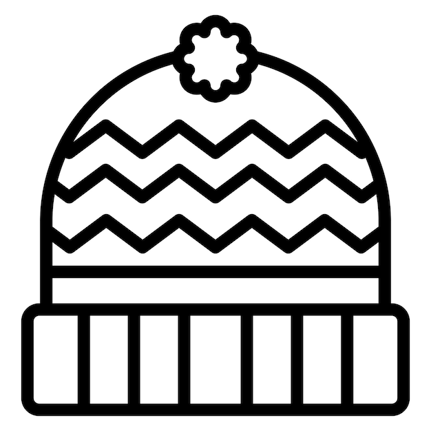 Beanie icon vector afbeelding Kan worden gebruikt voor Ski Resort