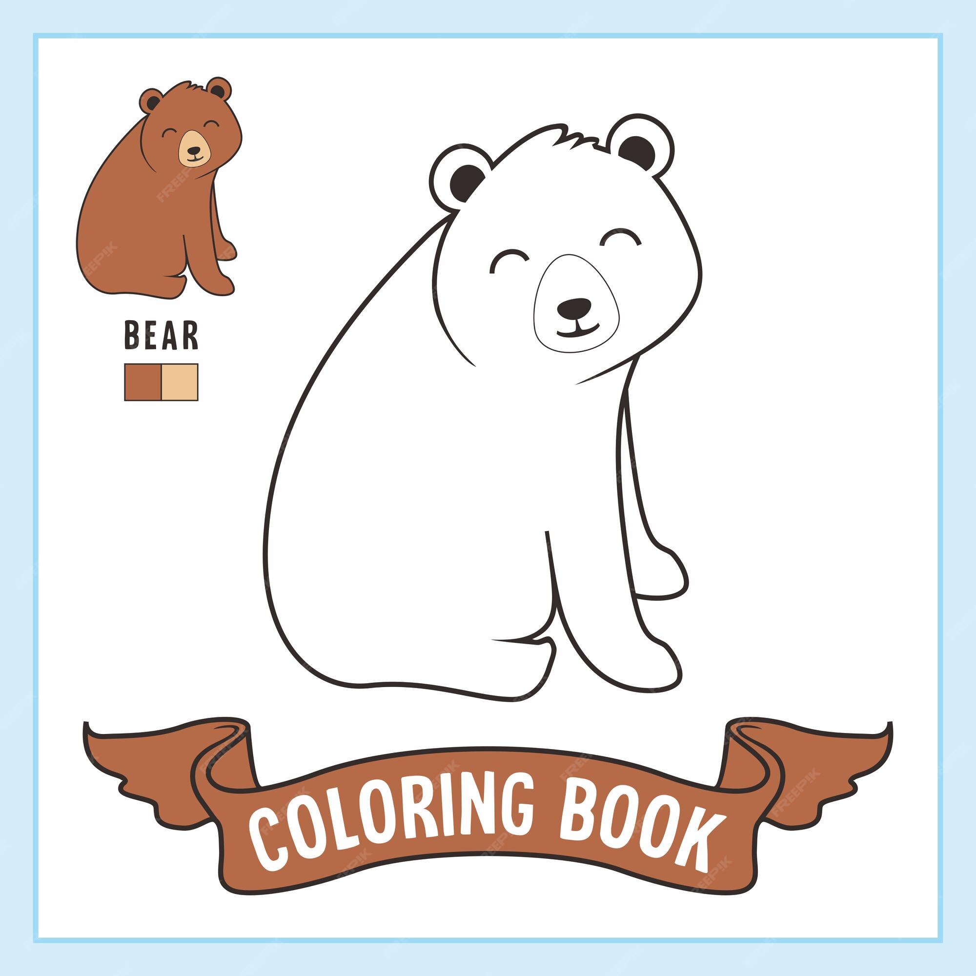 Coloring Pages Of Brown Bears