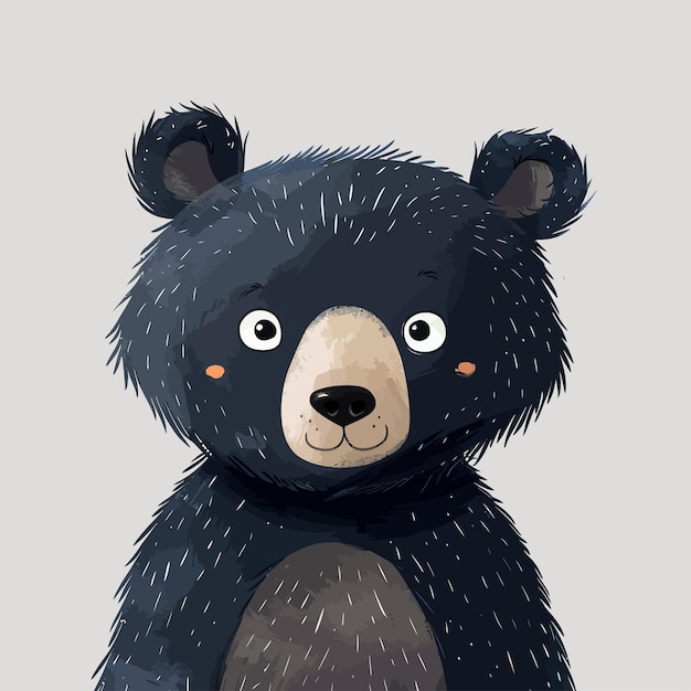 Bear cute vector