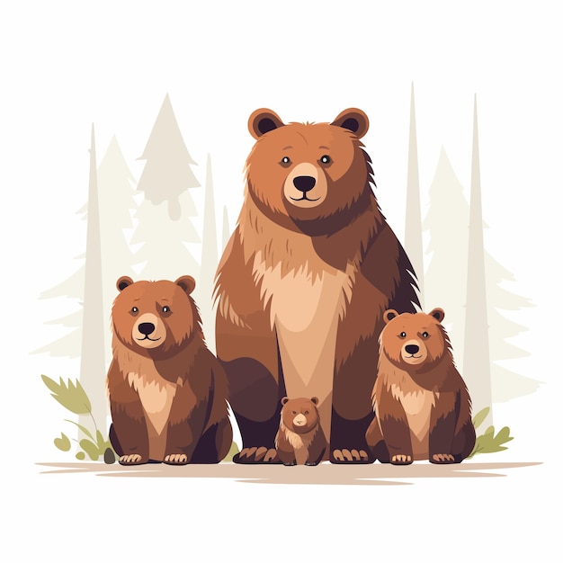 Vector bear family