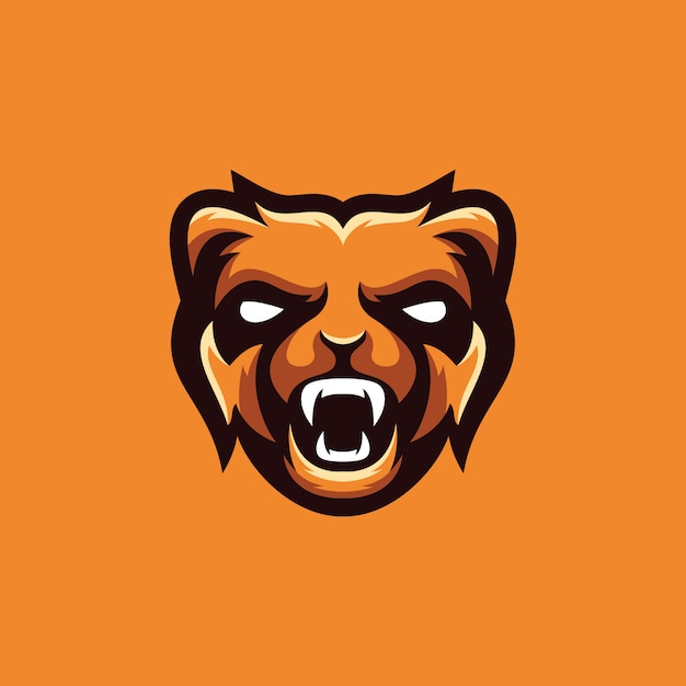 Bear logo design collection