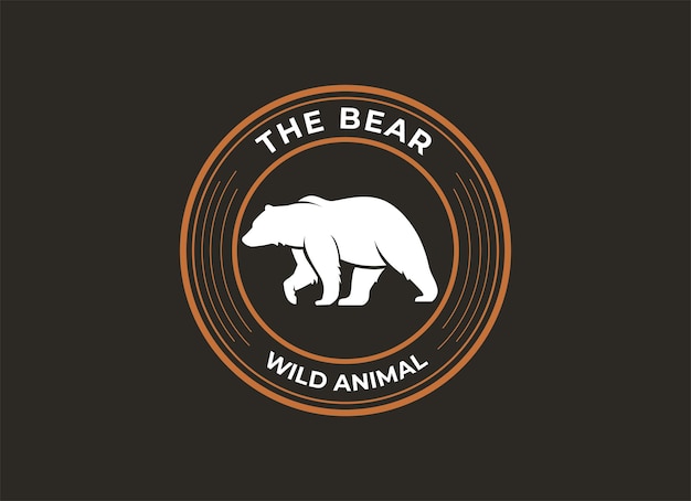 Bear logo design per i tuoi progetti