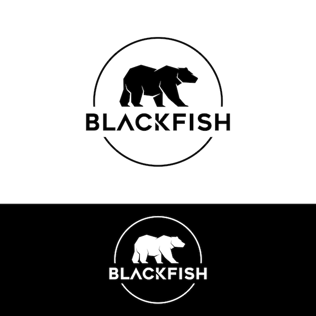 Bear logo icon designs