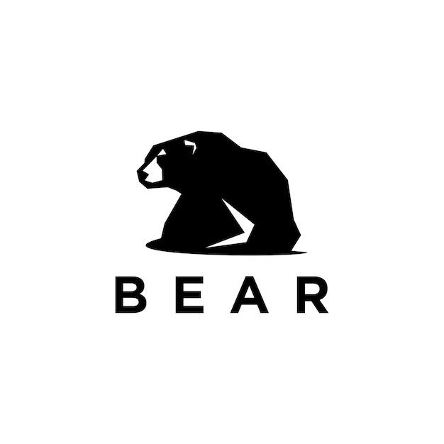 Premium Vector | Bear logo vector icon design template