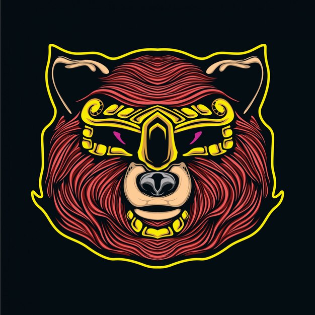 Bear mascot esport