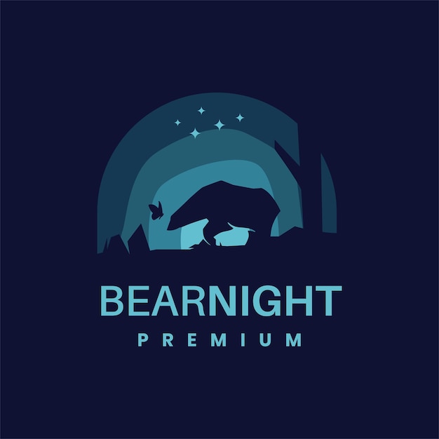 Bear night logo