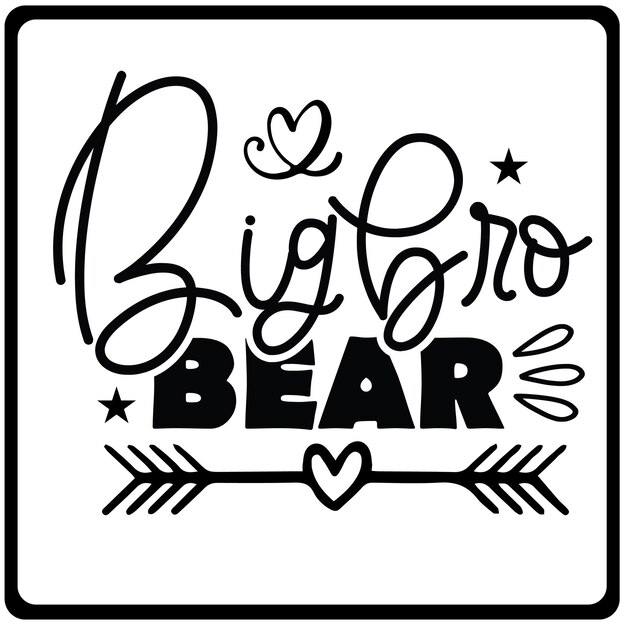 Bear svg design