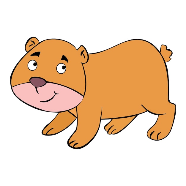 A bear vector illustration