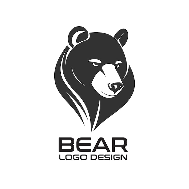 Bear Vector Logo Ontwerp
