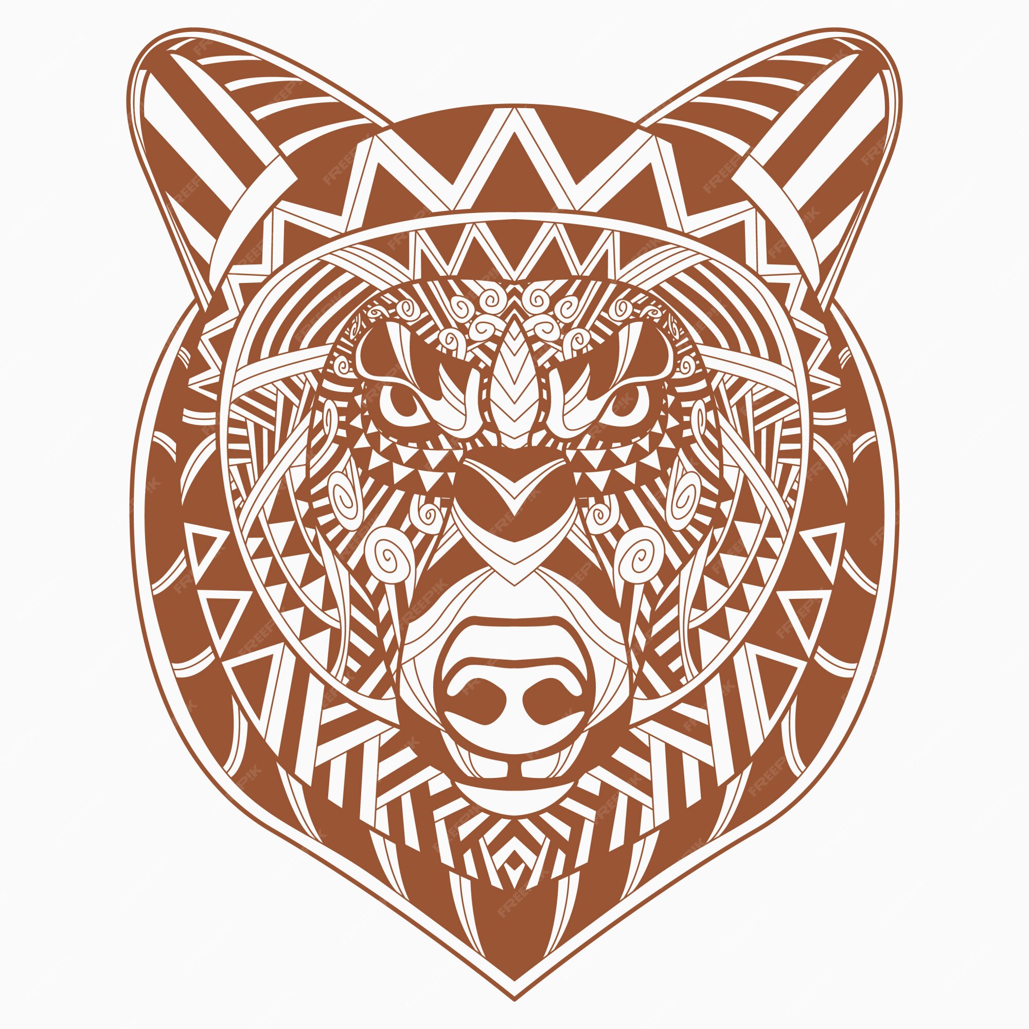 Premium Vector | Bear