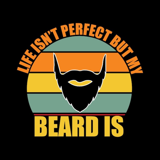 Beard T-shirt design