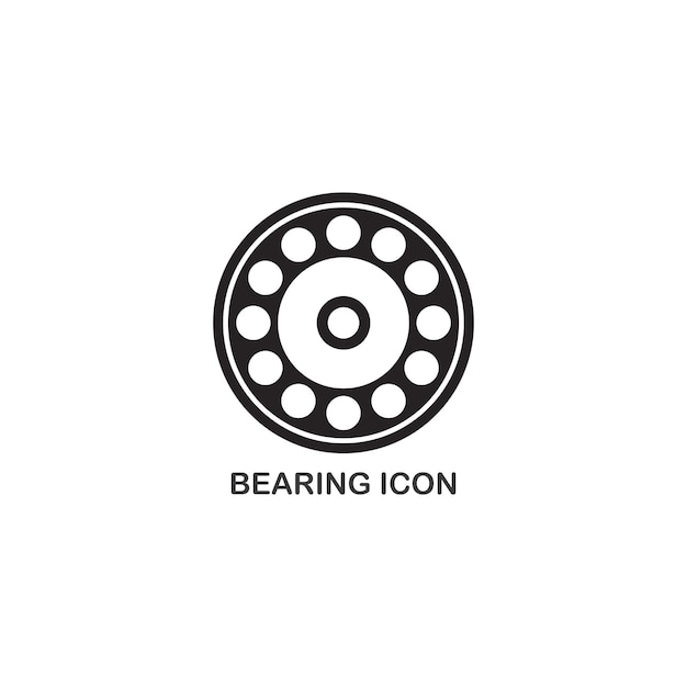 Bearing icon vector