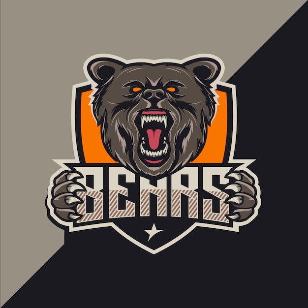 Bears esport logo design