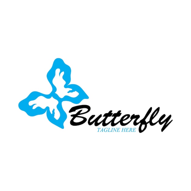 beatiful butterfly icon vector illustration template design