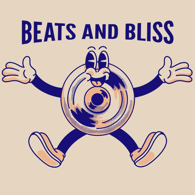 Beats en Bliss met Cd Groovy Character Design