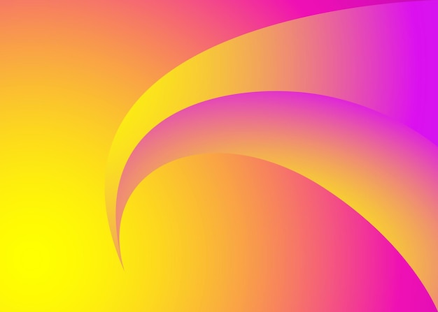 Beautiful Abstract Colorful gradient yellow pink purple Background or Wallpaper