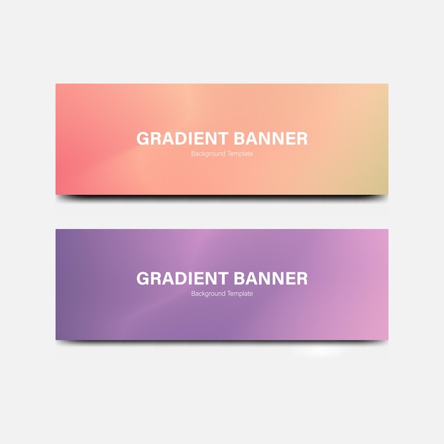 Beautiful abstract gradation background to use for banner template