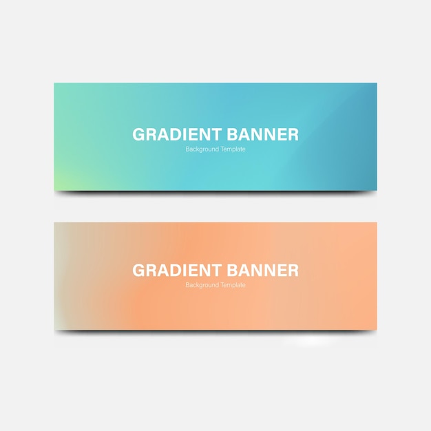 Beautiful abstract gradation background to use for banner template