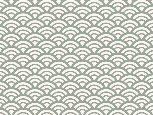 Beautiful abstract wave seamless pattern design