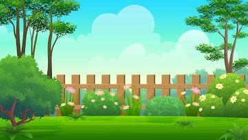 Cartoon Garden Images - Free Download on Freepik