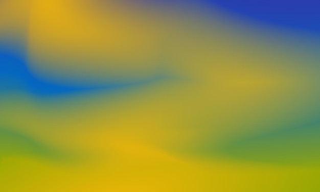 Beautiful blue and yellow gradient background smooth and soft texture