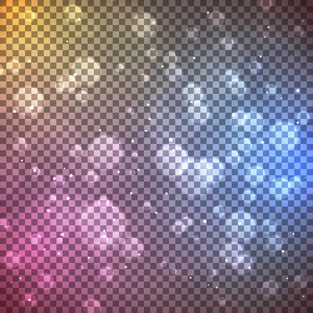 Вектор Красивый размытый фон в розовых и фиолетовых мягких цветах яркий размытый боке на прозрачном фоне ночные блестящие огни и градиенты абстрактная дефокусированная векторная иллюстрация обоев