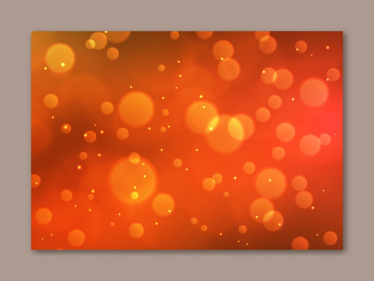 Vector beautiful blurred background in orange and yellow