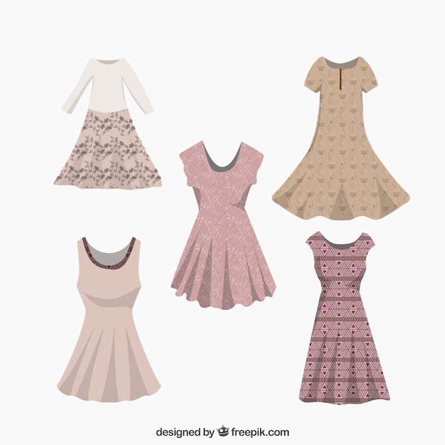 Set of mix outfits isolated 1879069 Vector Art at Vecteezy