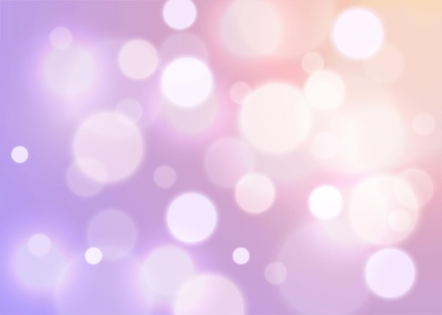 beautiful bokeh abstract background with soft colors