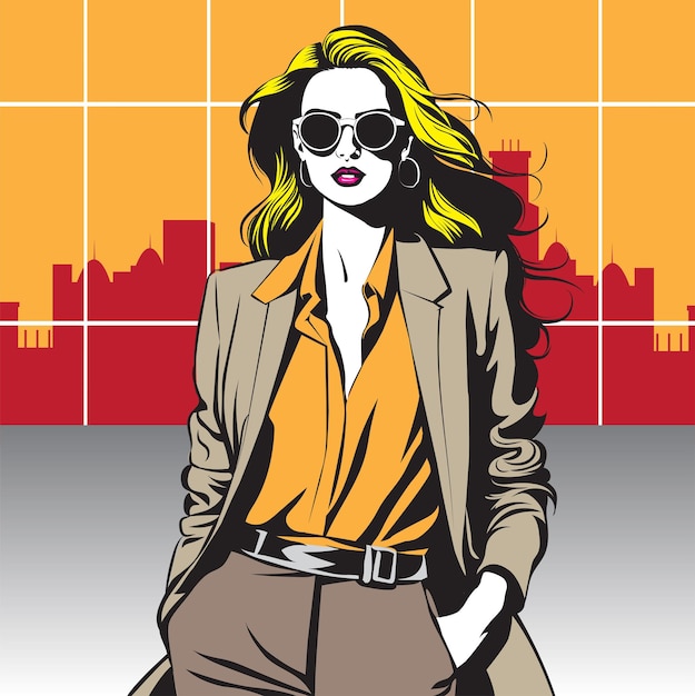 beautiful businesswoman