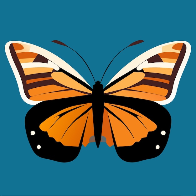 Beautiful butterfly graphic for digital projects