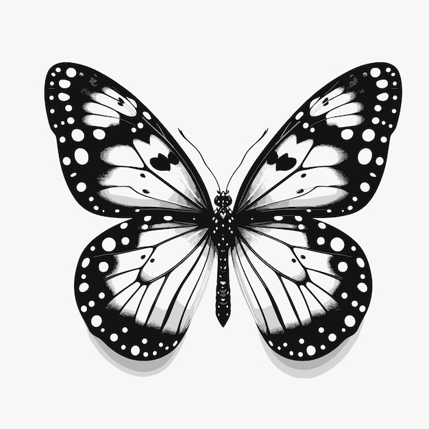 Beautiful butterfly vector illustration generated ai