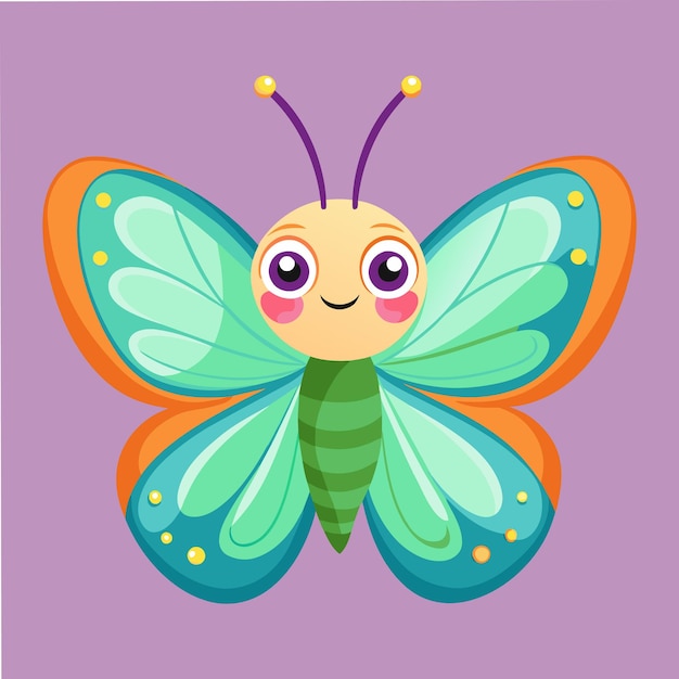 Vector beautiful butterfly vector