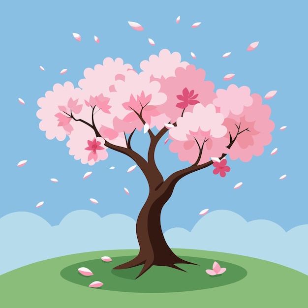 春の桜の美しい桜