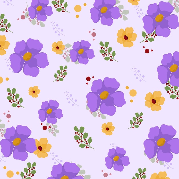 beautiful colorful floral pattern