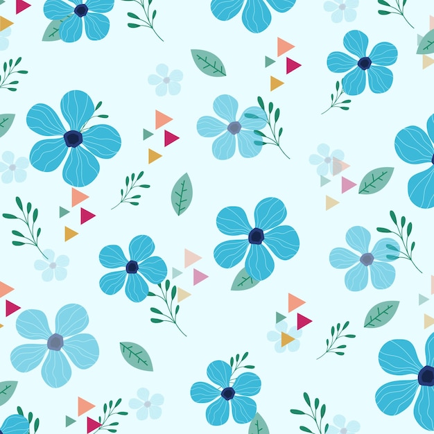 beautiful colorful floral pattern