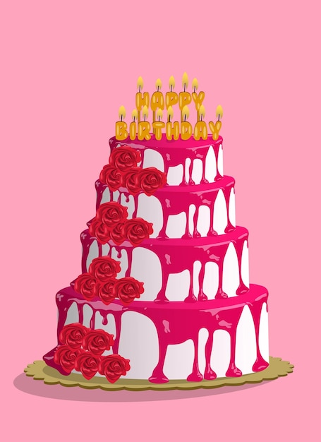 Collection of 999+ Amazing Full 4K Birthday Cake Wishes Images