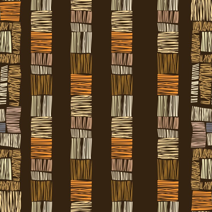 Vector beautiful decorative seamless pattern