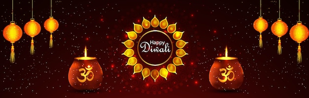 Beautiful for diwali festival. happy diwali festival banner