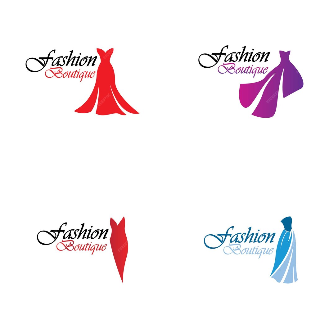 Premium Vector | Beautiful dress woman logo simple creative for ...
